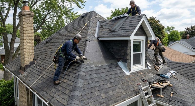 Asphalt Shingles Repair Service